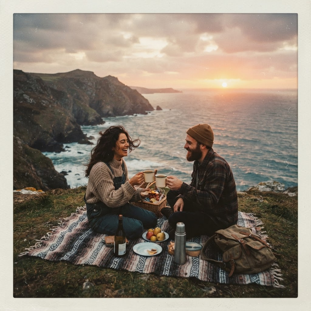 Piknik nad oceanem
