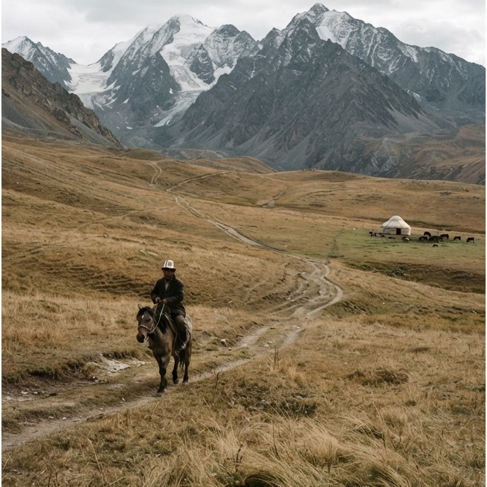 Kirgistan — Jedwabny Galop